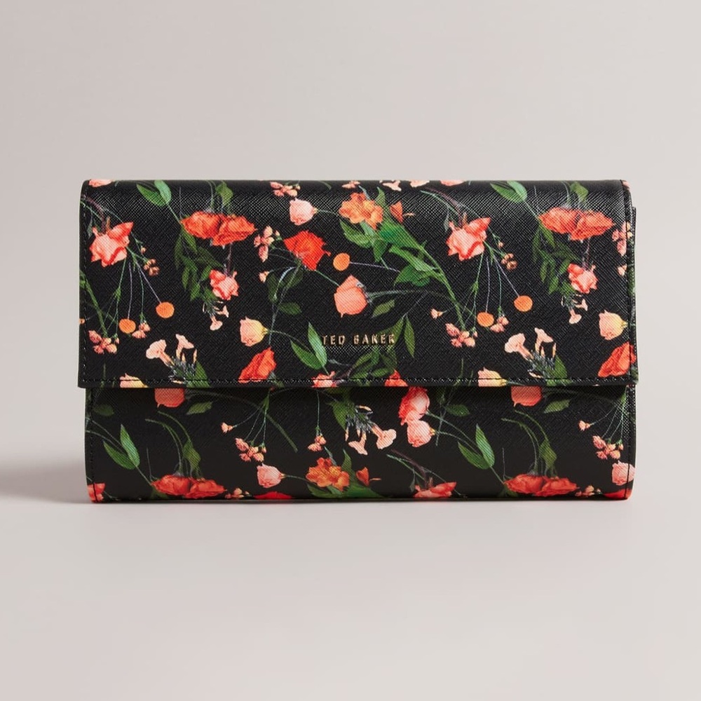 Ted Baker Printed Travel Wallet- PAITIIA